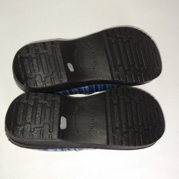 Marble blue clogs work nurse slip on shoes size 8 - Picture 14 of 16